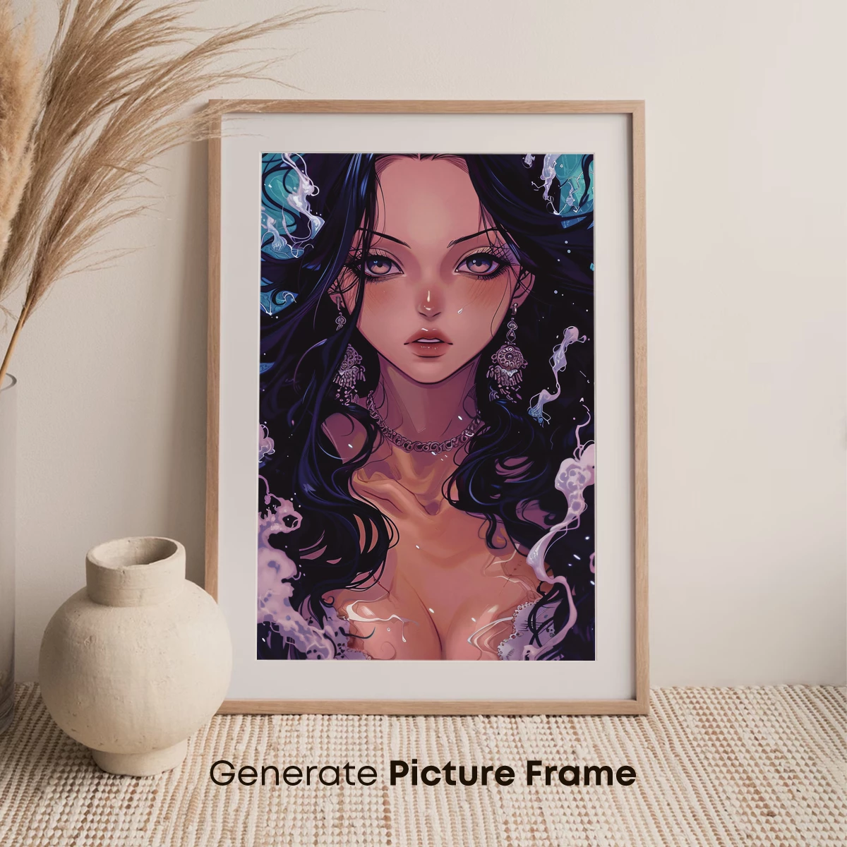 Enchanted Mermaid Tears: A Surreal Aquatic Portrait - Image 7