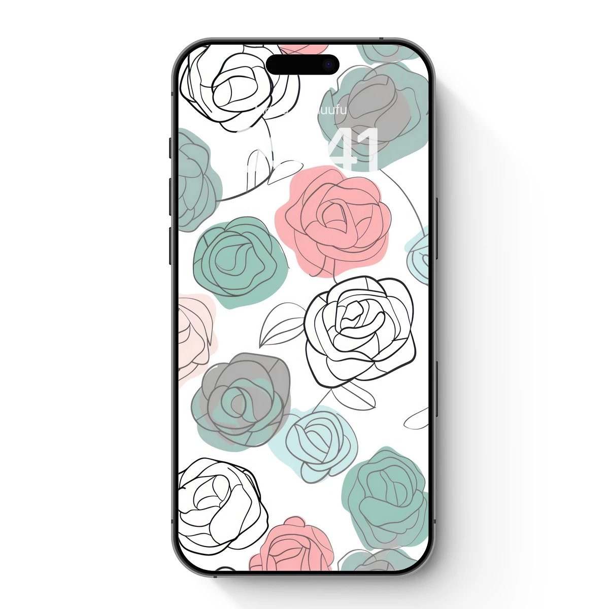 Elegant Rose Sketches in Pastel Harmony