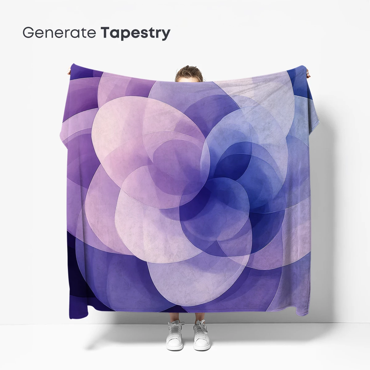 Ethereal Circles: A Symphony of Purple Hues - Image 5