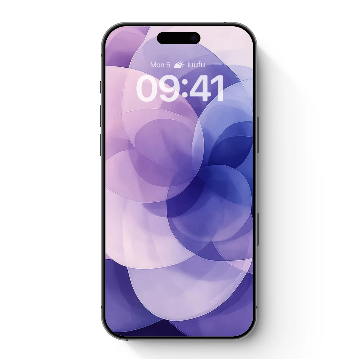 Ethereal Circles: A Symphony of Purple Hues