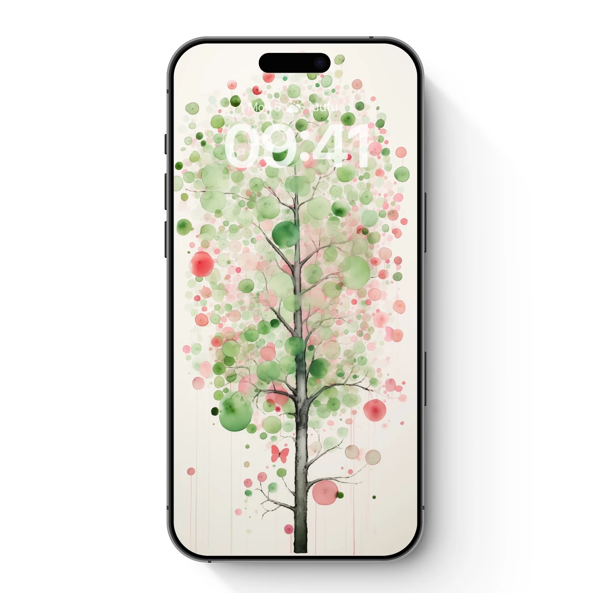 Bubble Canopy Tree: Abstract Nature Fusion