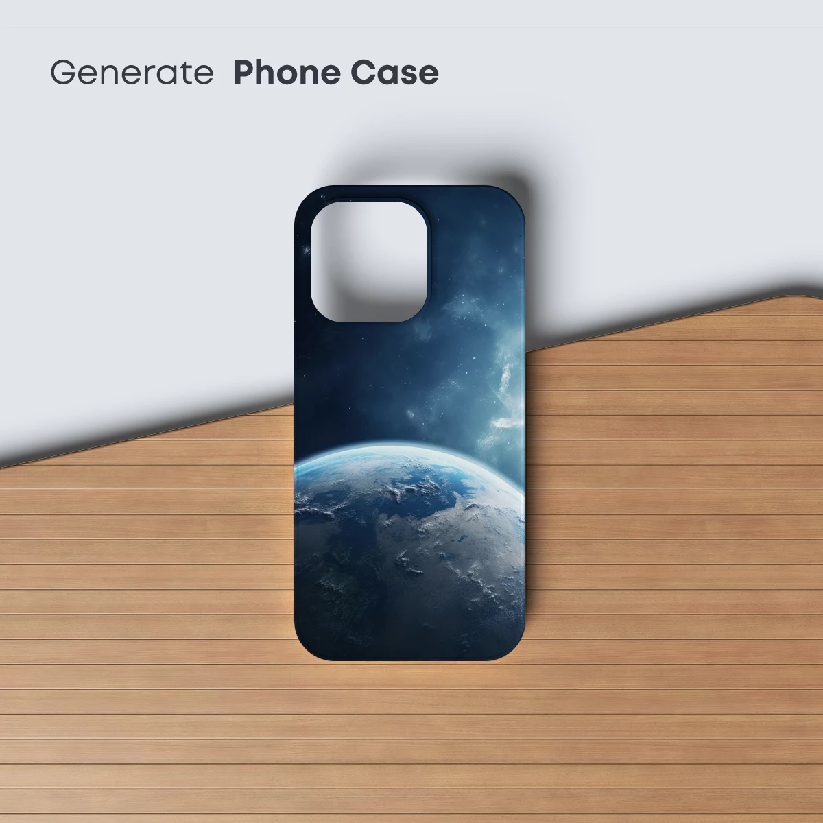 Ethereal Earth: Cosmic Dawn Over Blue Planet - Image 3