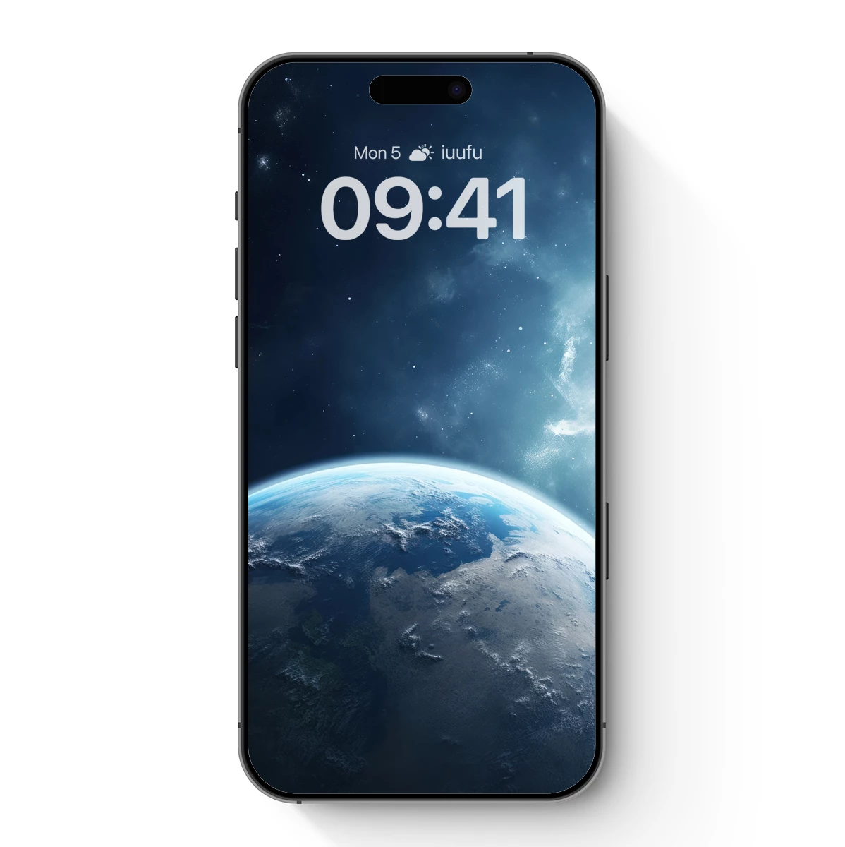 Ethereal Earth: Cosmic Dawn Over Blue Planet