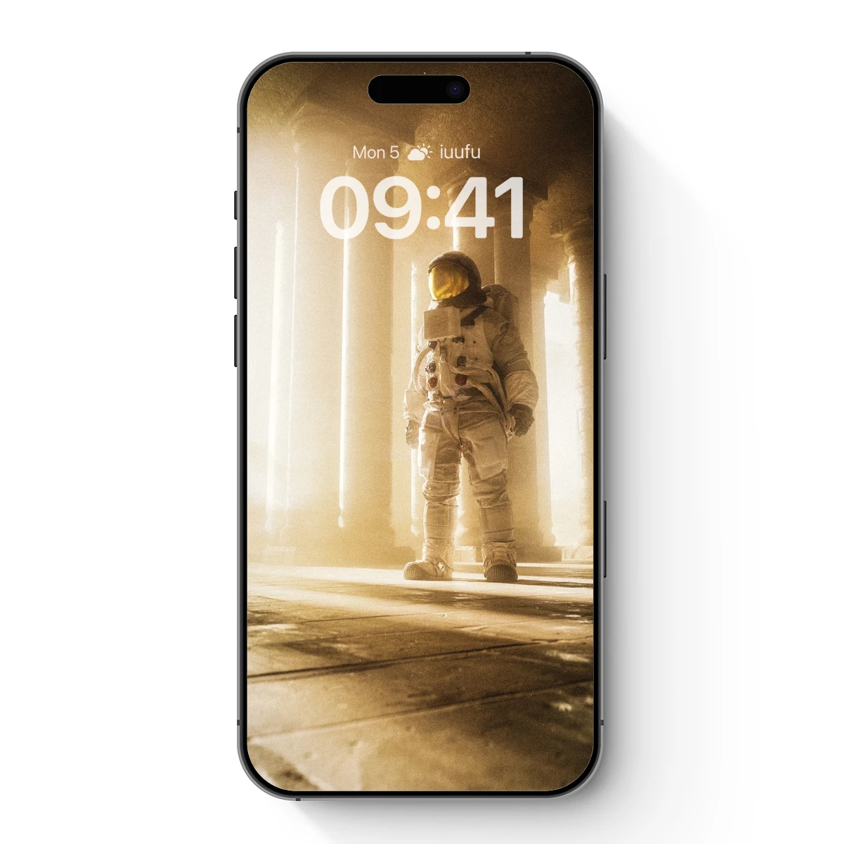 Astronaut in Ancient Ruins: Timeless Odyssey