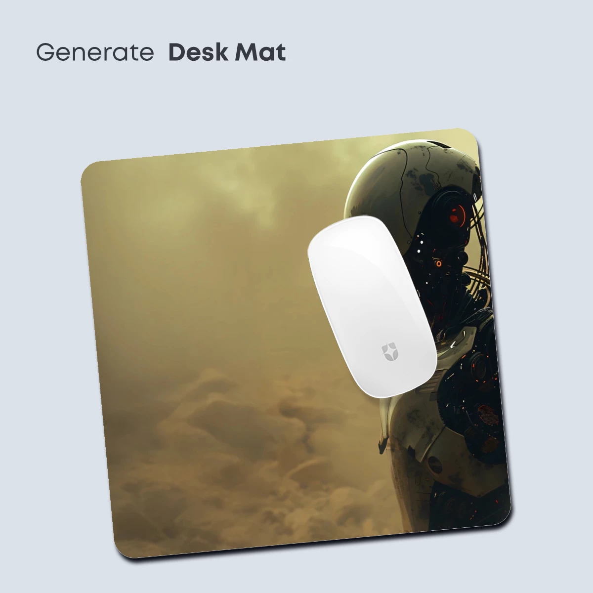 Cybernetic Voyager in Dusty Terrain - Image 4