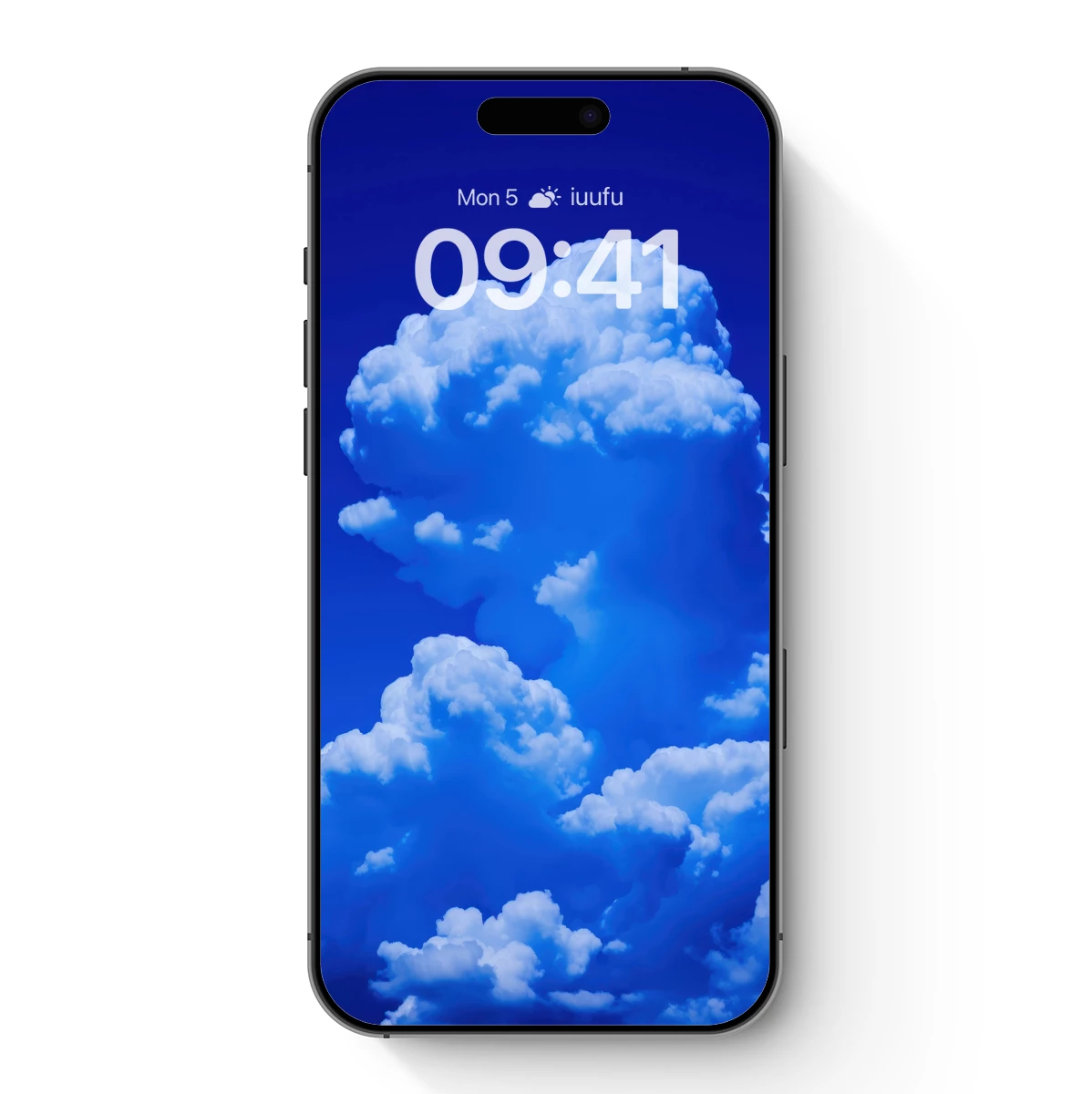 Azure Cloud Symphony: Ethereal Skies in Vivid Blue