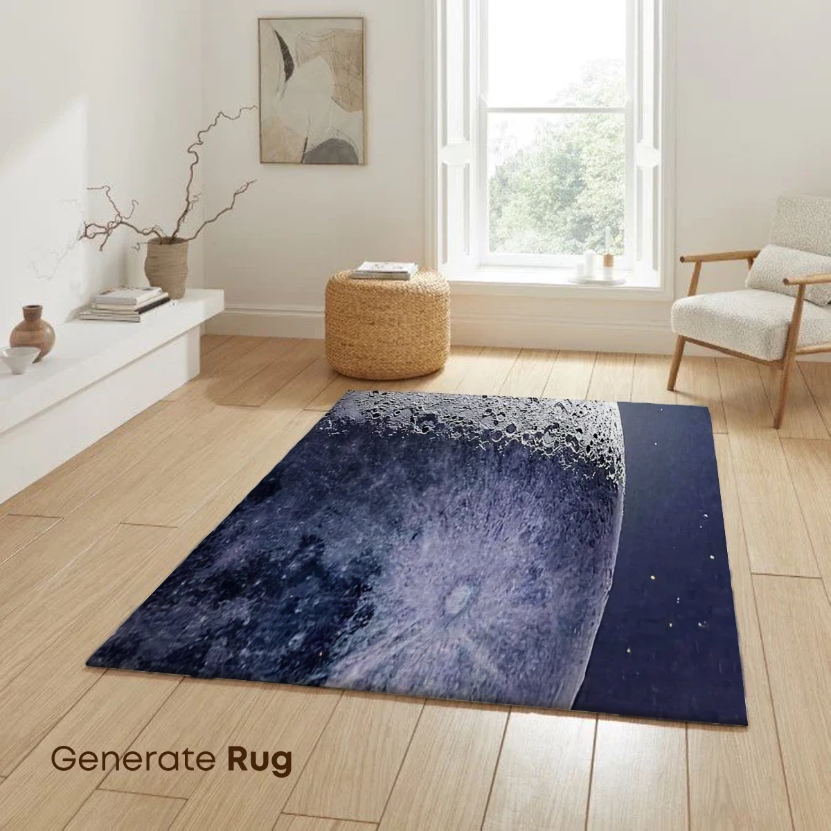 Ethereal Lunar Odyssey: Cosmic Crater Symphony - Image 6