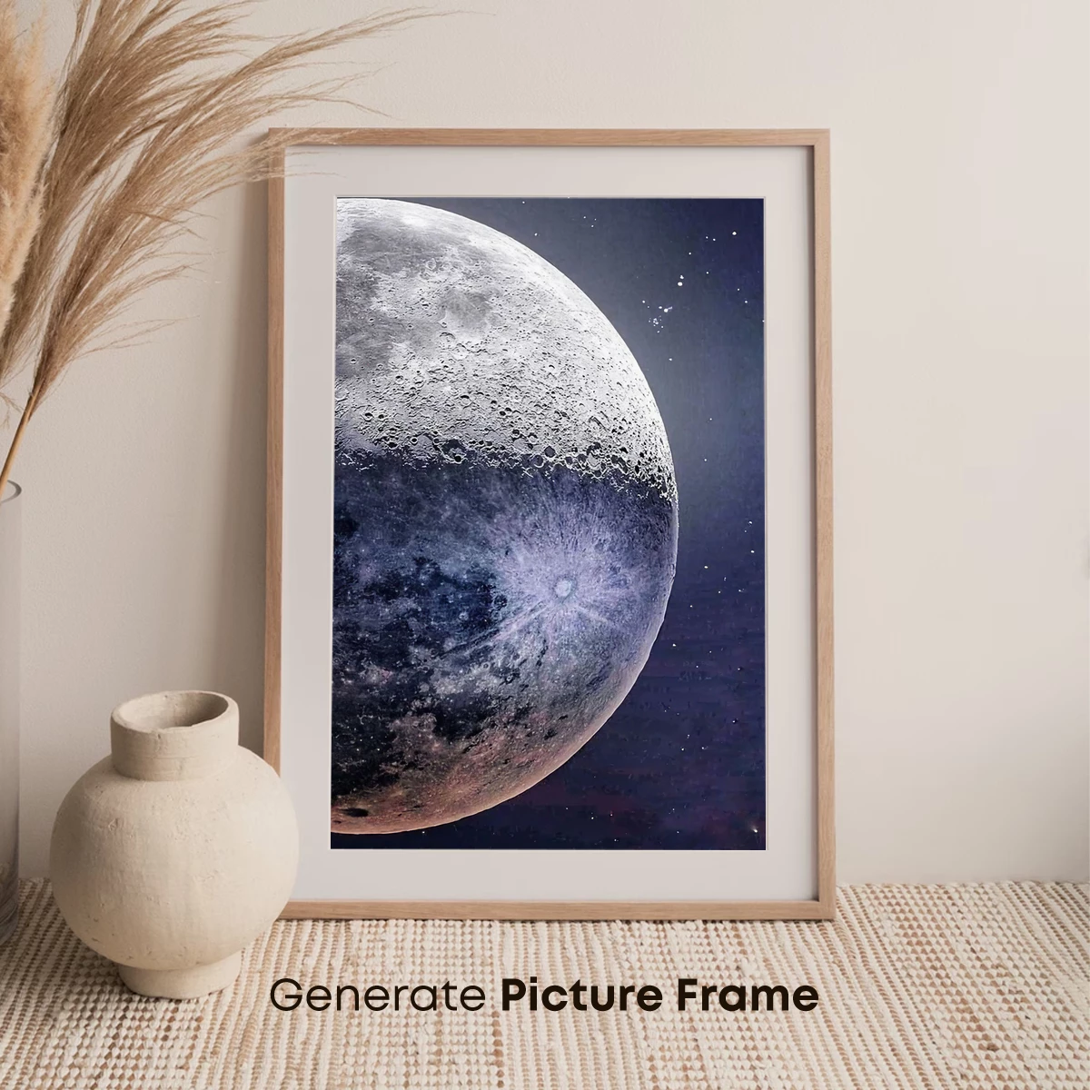 Ethereal Lunar Odyssey: Cosmic Crater Symphony - Image 7