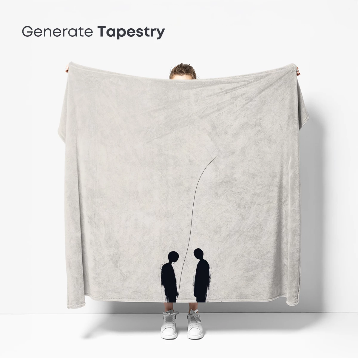 Silent Threads: A Duo in Abstract Harmony - Image 5