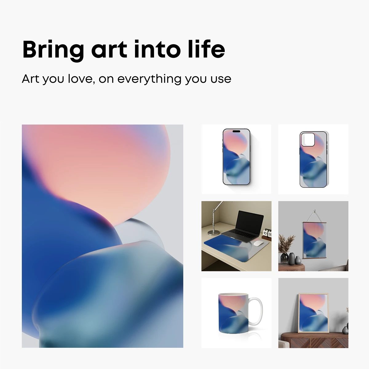 Gradient Globes: Ethereal Fusion of Color and Form - Image 2