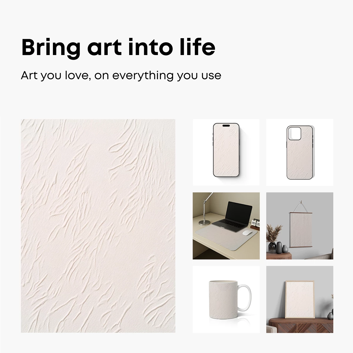 Ethereal Sand Ripples: A Study in Minimalist Elegance