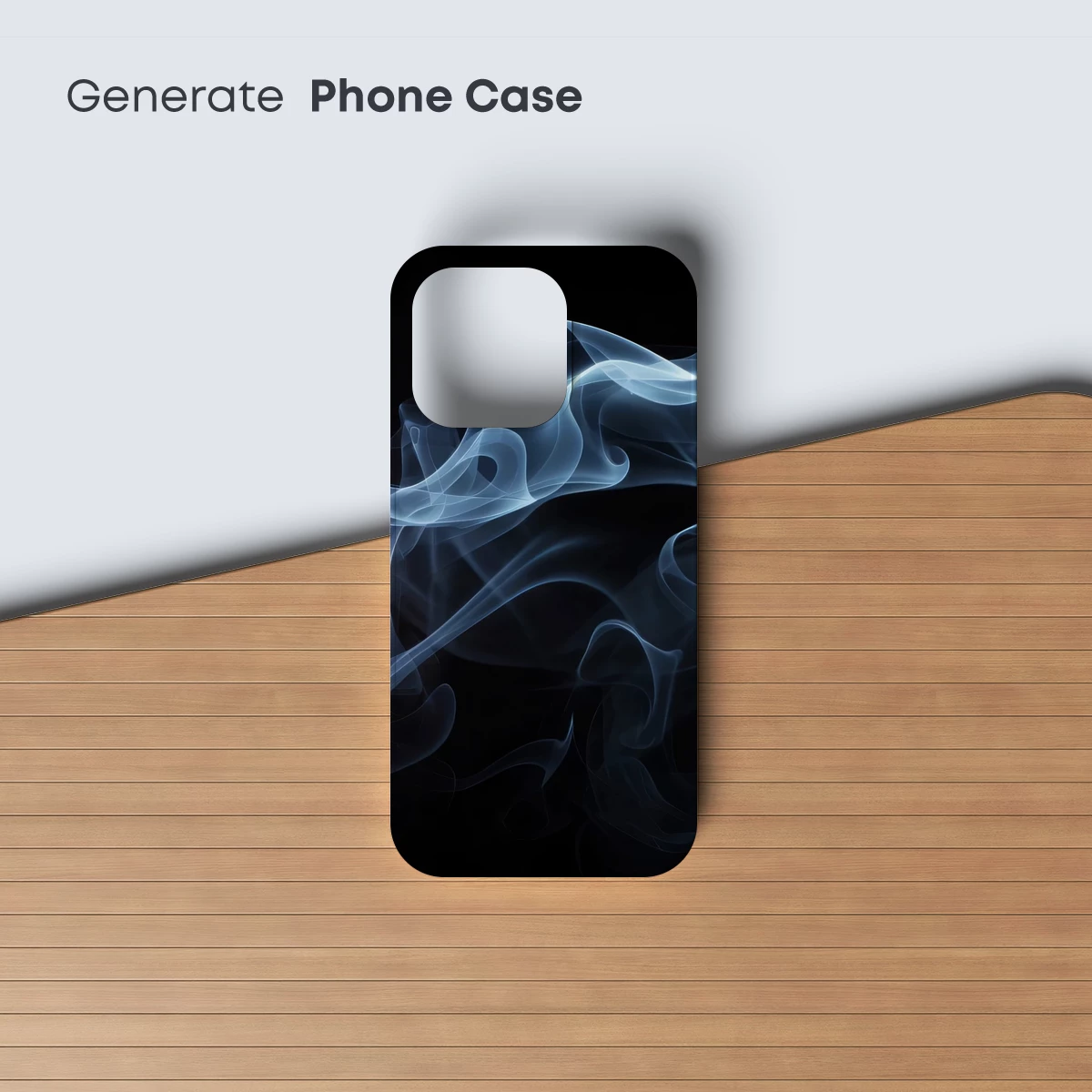 Ethereal Smoke Dance: Abstract Fluidity in Darkness - Image 3