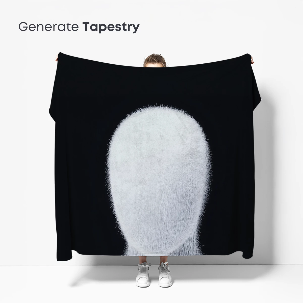 Ethereal Fur Halo: A Minimalist Mystery - Image 5