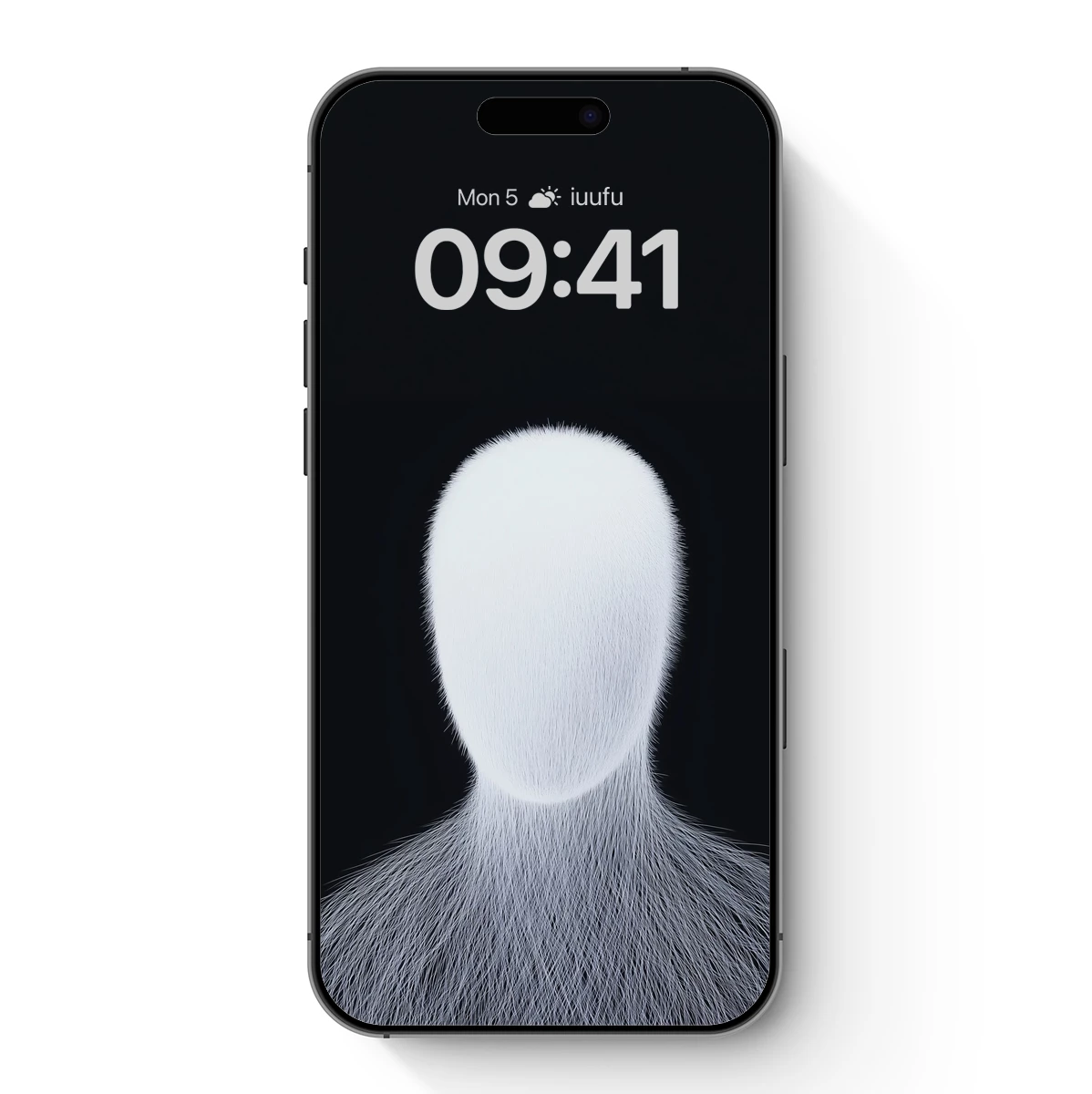 Ethereal Fur Halo: A Minimalist Mystery