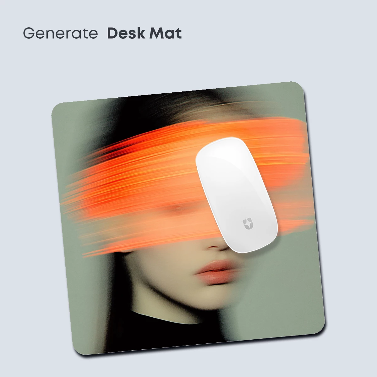 Blurred Vision: Neon Orange Streaks Over Serenity - Image 4