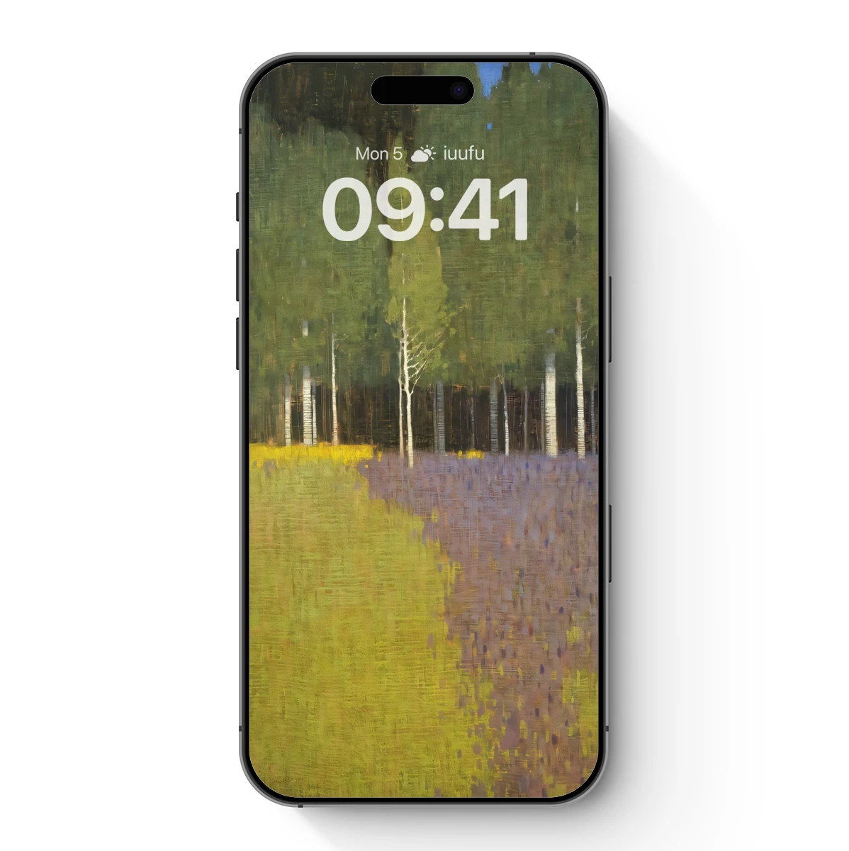 Forest Reflections: Impressionist Serenity