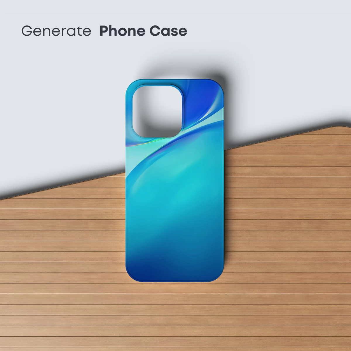 Fluid Blue Elegance: Abstract Waves in Harmony - Image 3