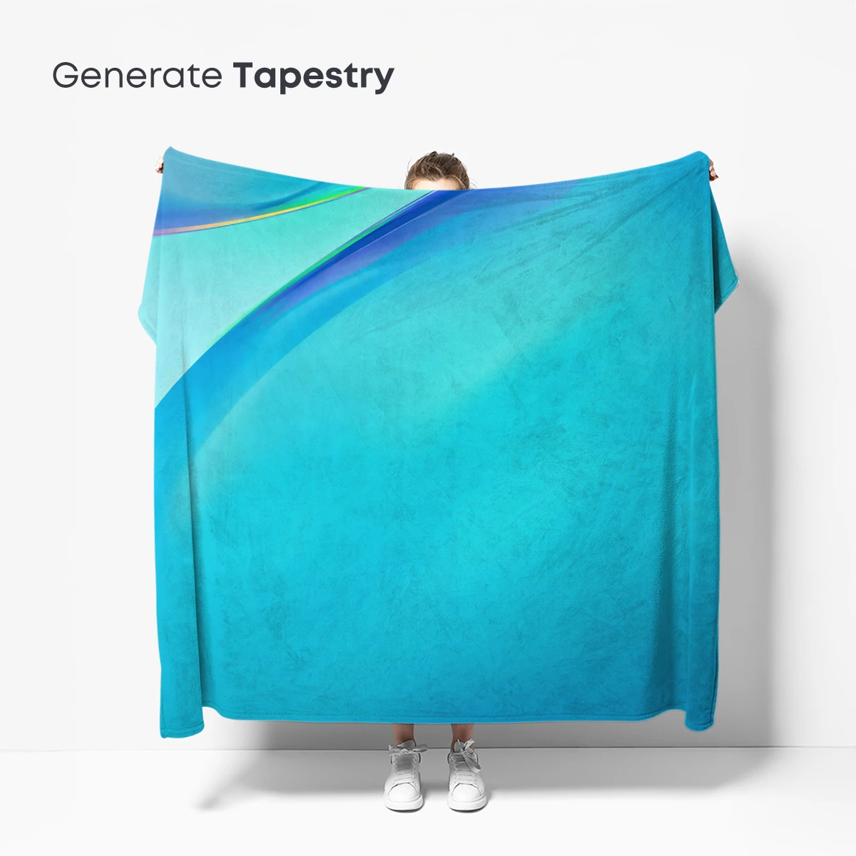 Fluid Blue Elegance: Abstract Waves in Harmony - Image 5