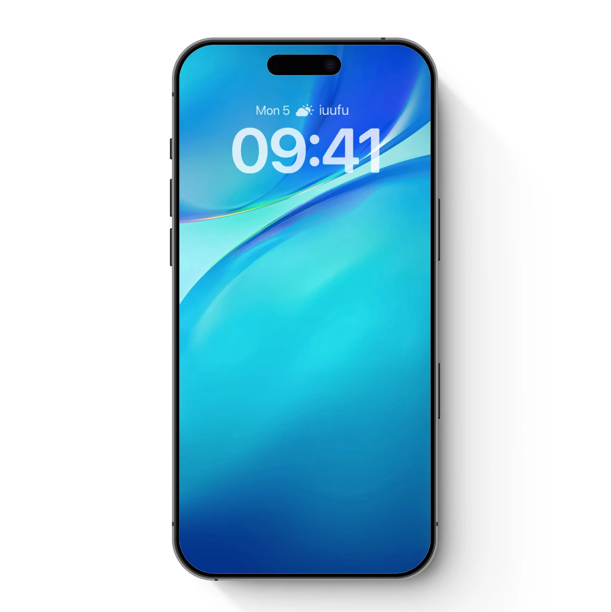 Fluid Blue Elegance: Abstract Waves in Harmony