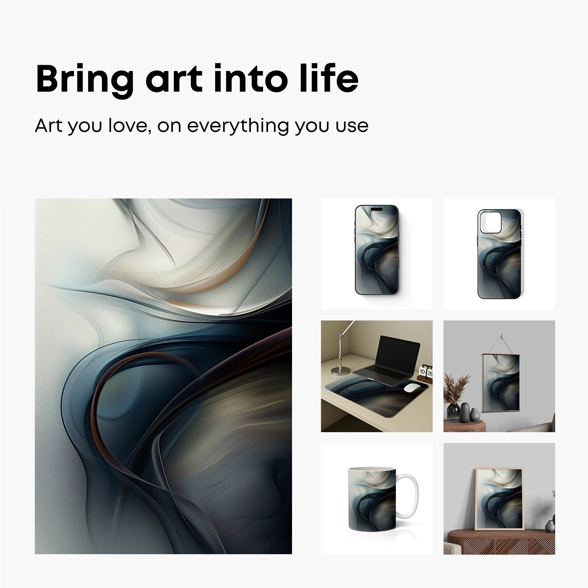 Ethereal Silk Whispers: Abstract Flow Dynamics