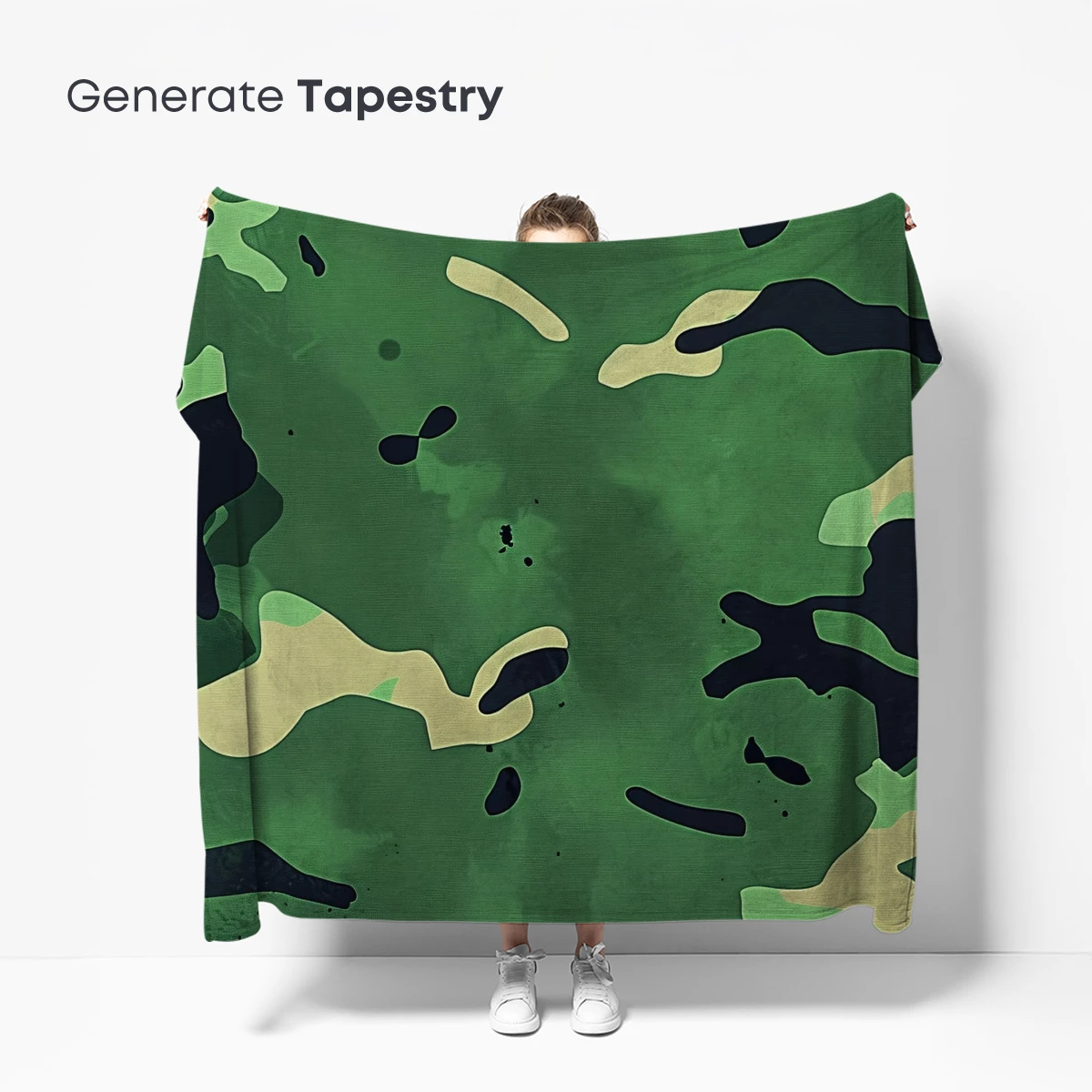 Camouflage Canvas: Abstract Military Art - Image 5