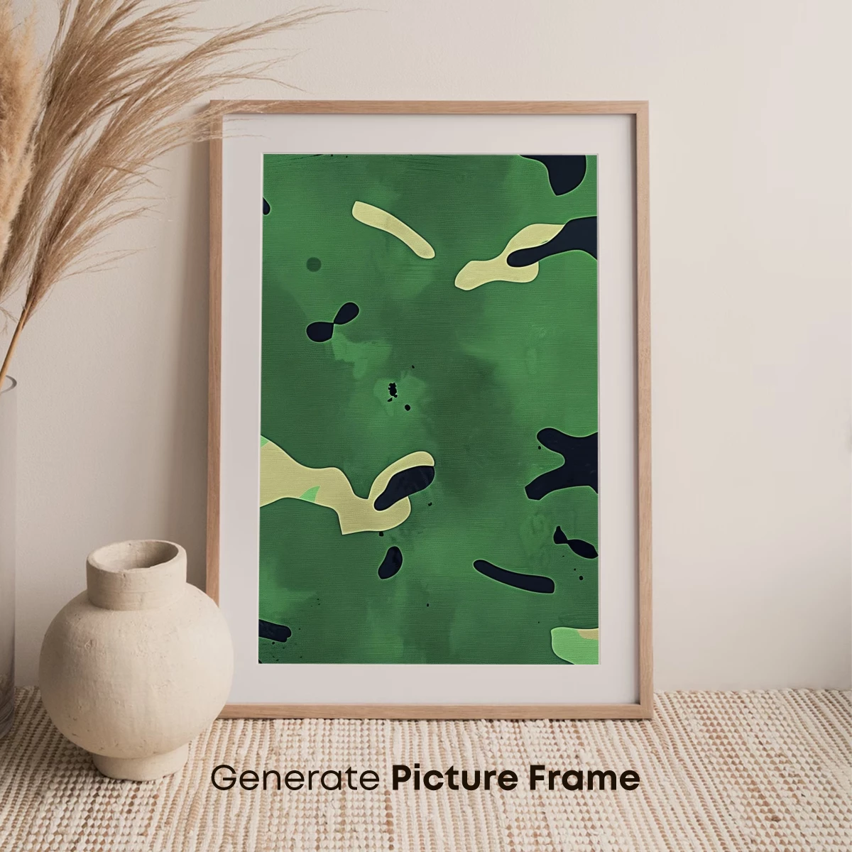 Camouflage Canvas: Abstract Military Art - Image 7