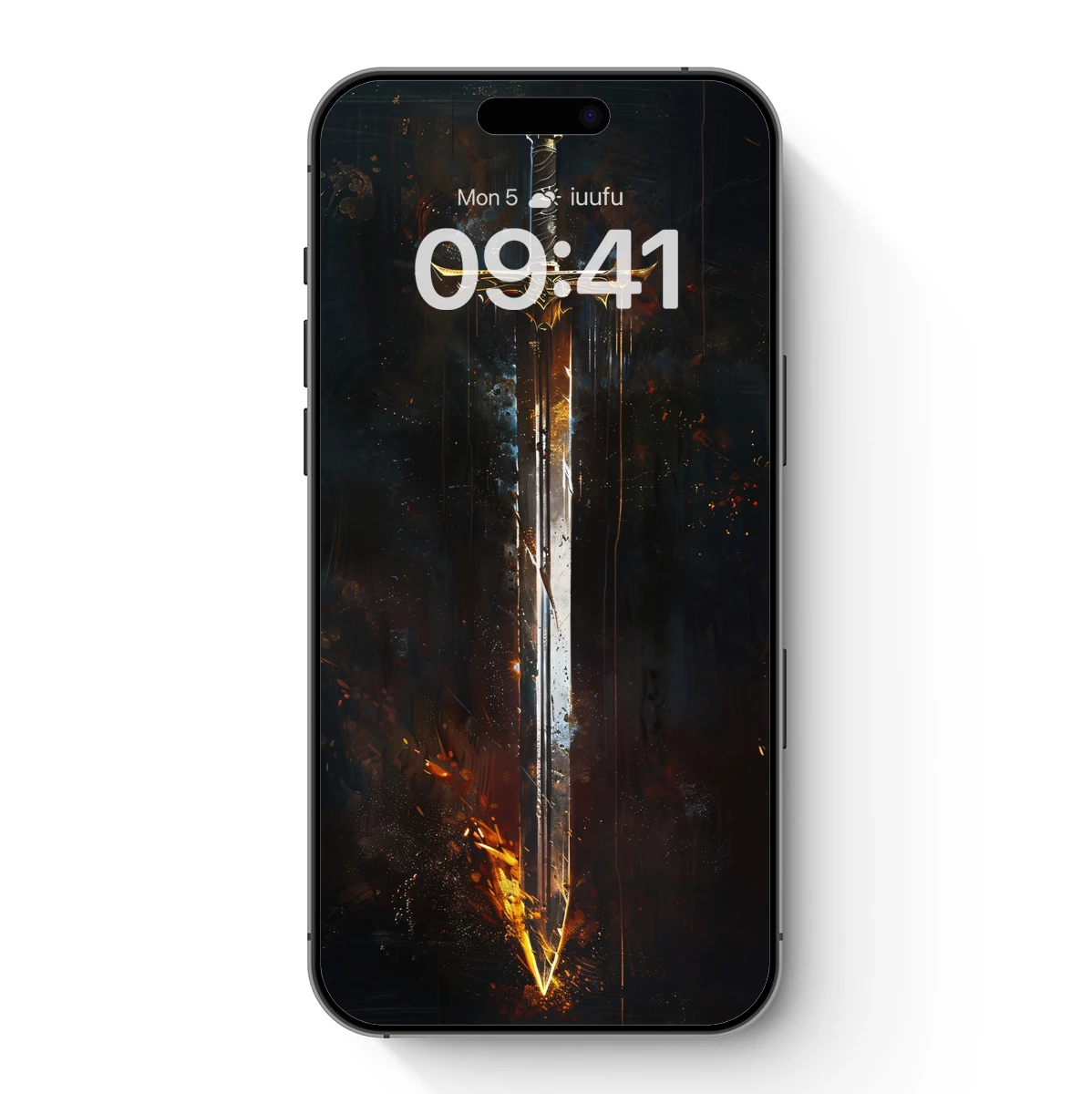 Eternal Flame Sword: Gothic Fantasy Art