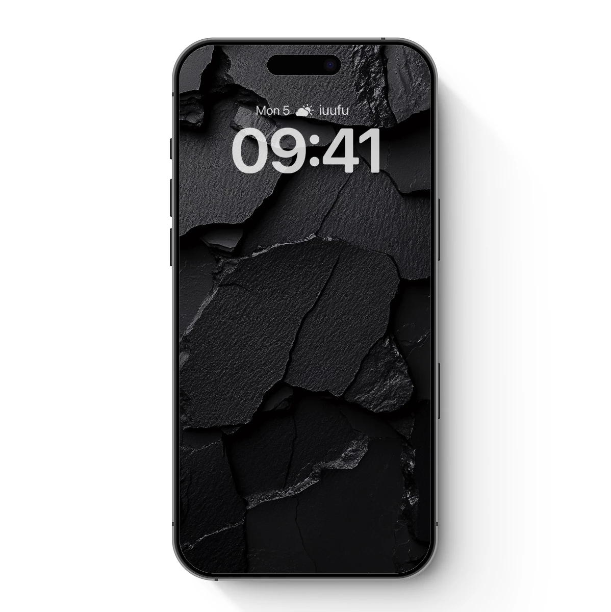 Fractured Elegance: Dark Slate Abstract - Image 7