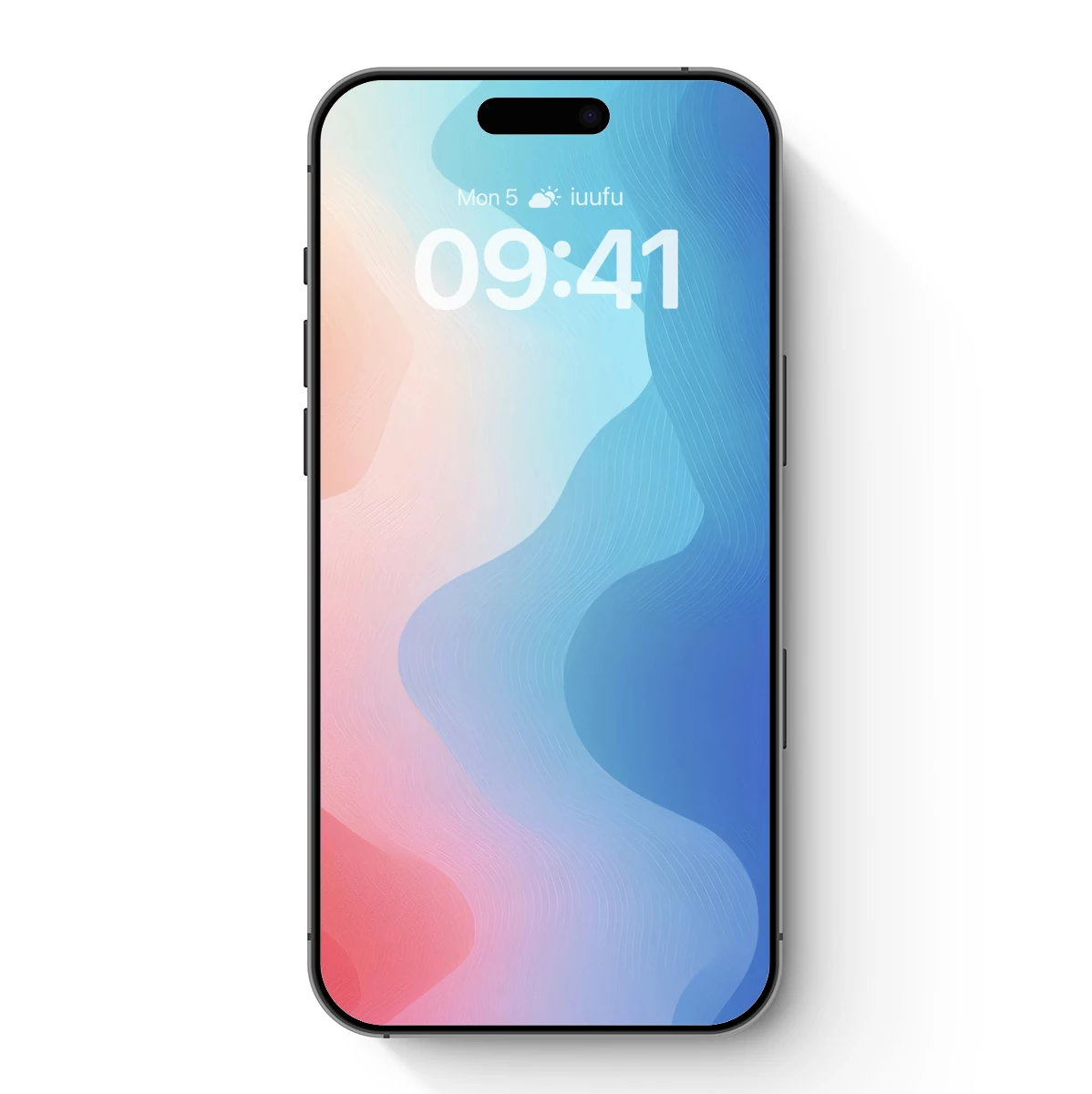 Fluid Horizon: Abstract Waves in Pastel Harmony