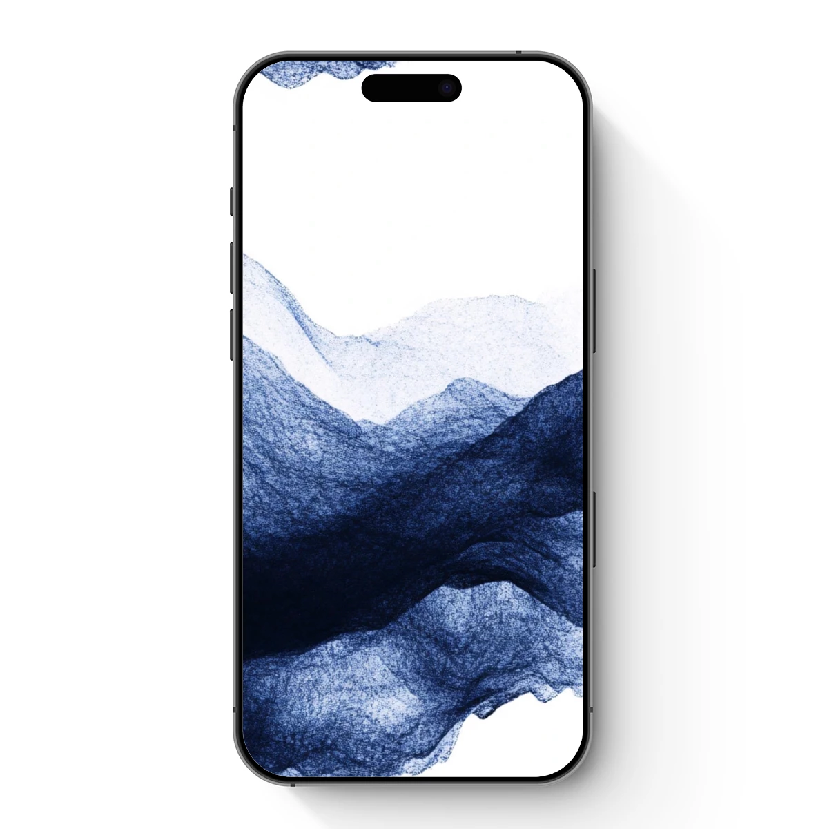 Ethereal Ink Waves: A Digital Abstract Symphony