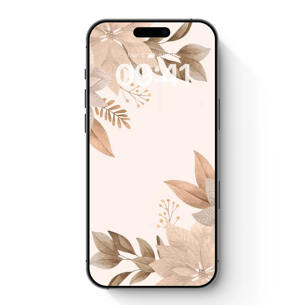 Autumnal Whispers: Soft Leaves and Gentle Buds