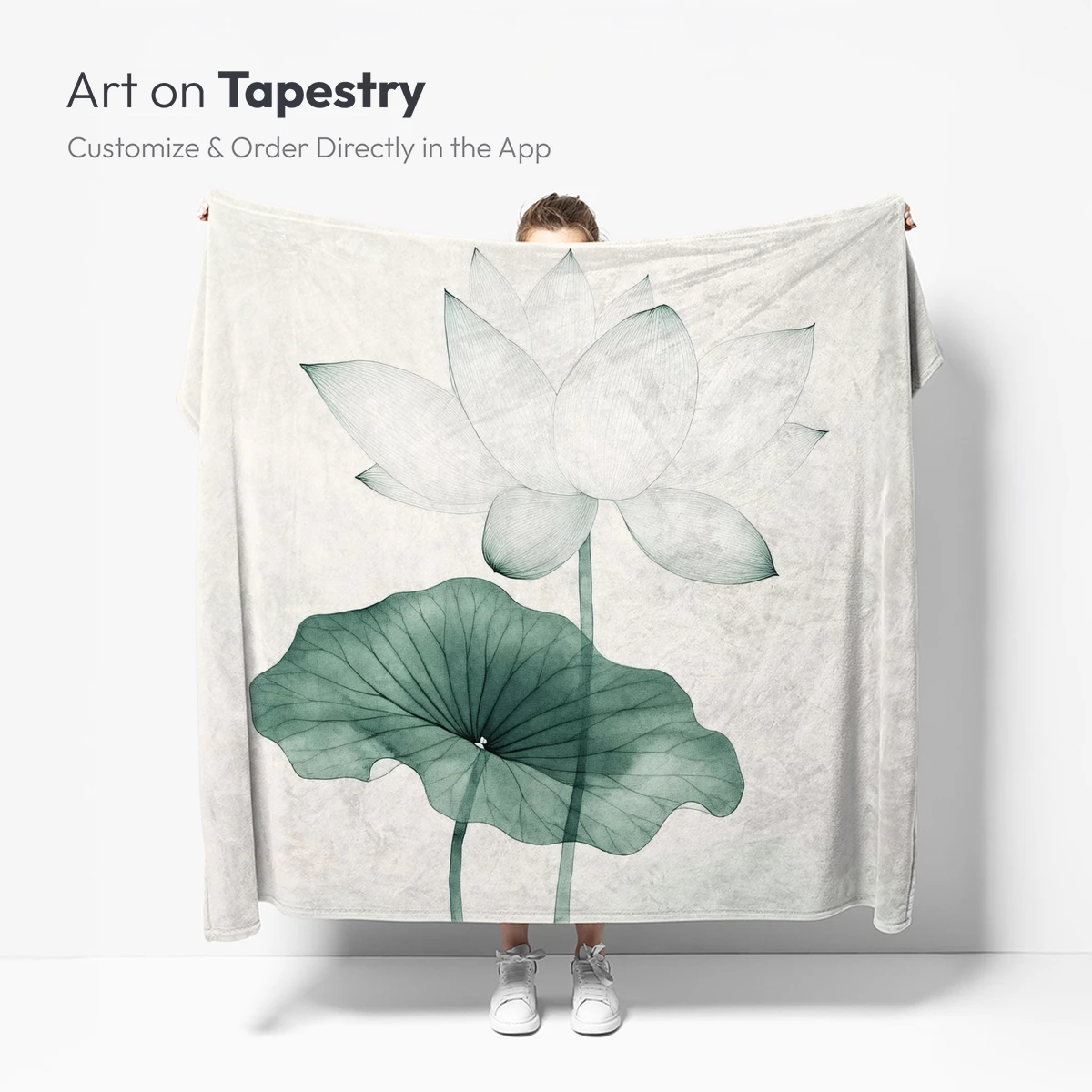 Ethereal Lotus: Zen Watercolor Harmony - Image 5