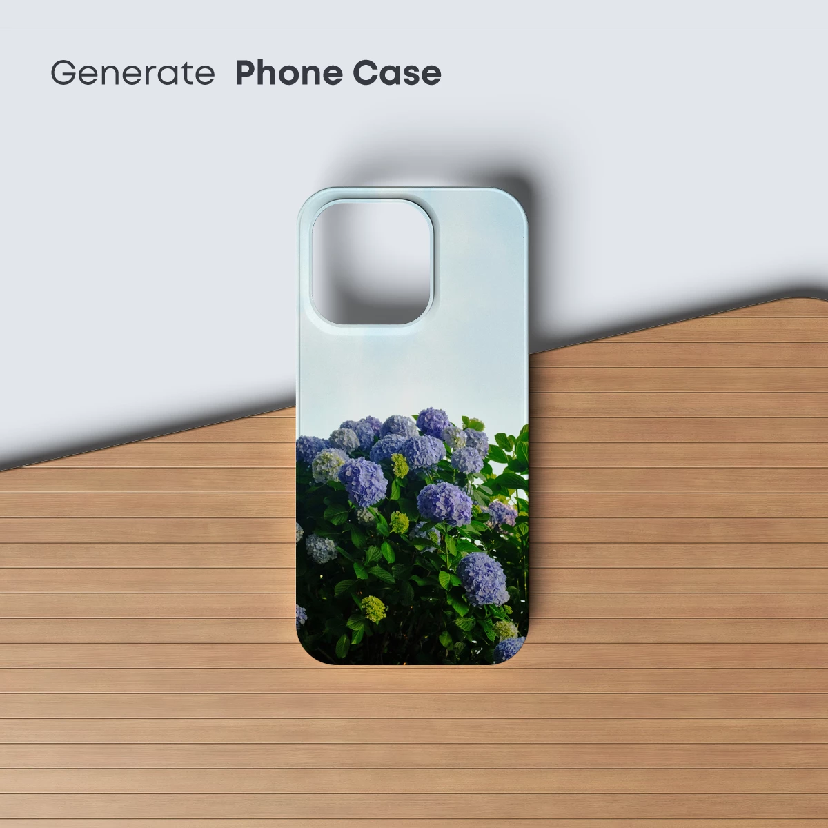 Ethereal Hydrangea Bloom Under Soft Skies - Image 3