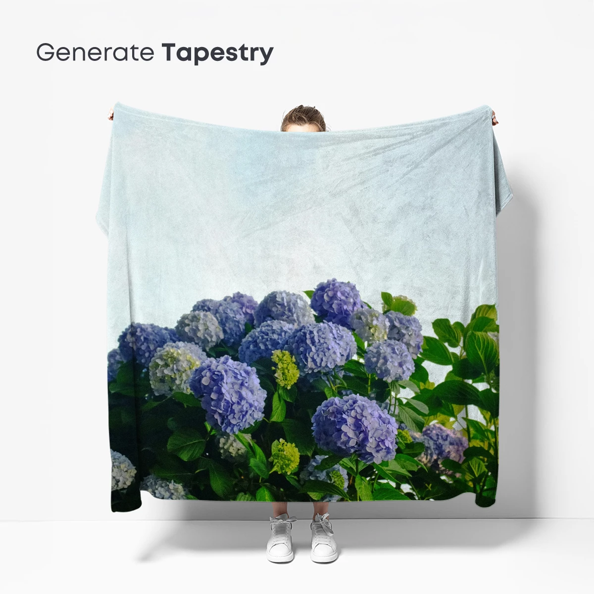 Ethereal Hydrangea Bloom Under Soft Skies - Image 5