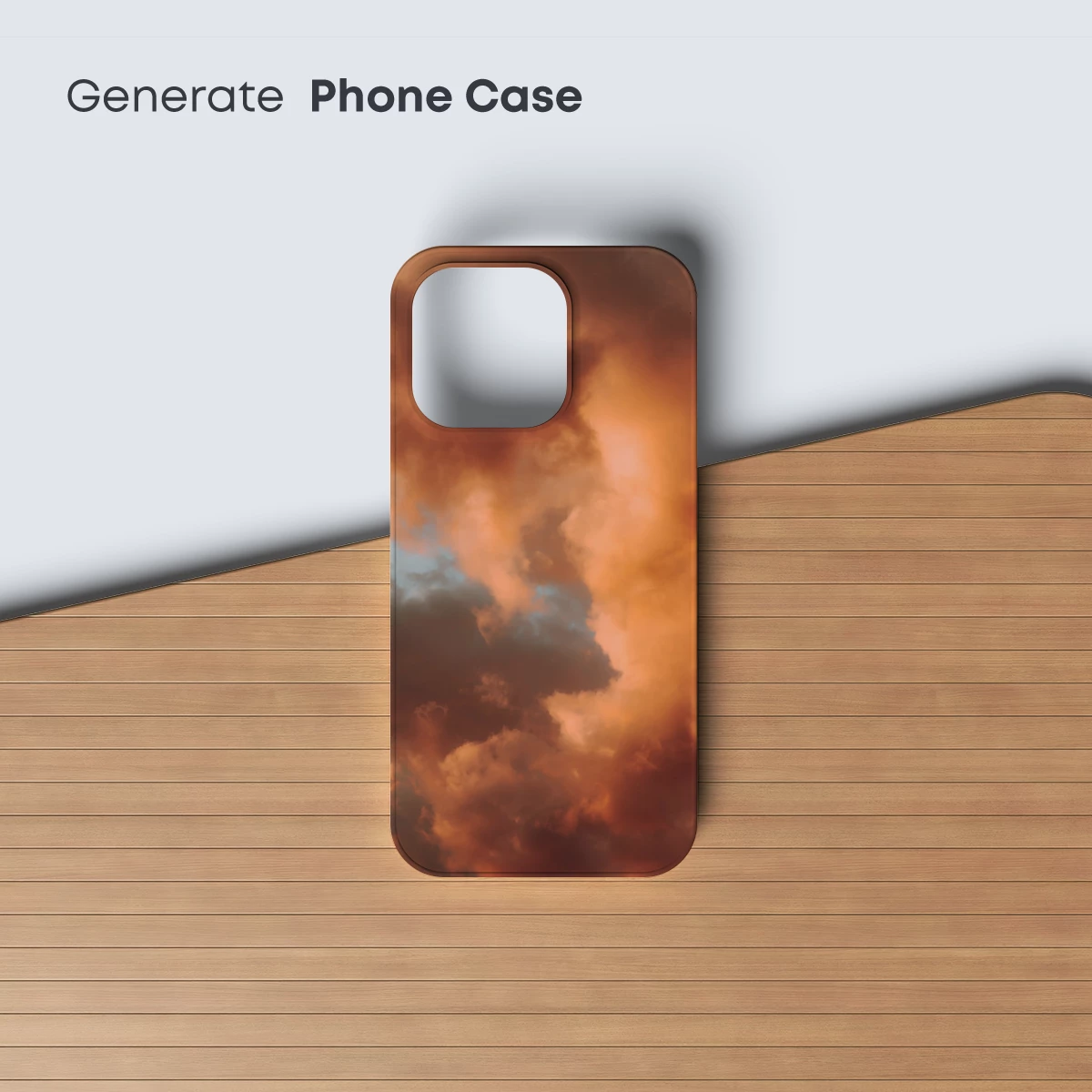 Crimson Clouds at Dusk: A Celestial Inferno - Image 3