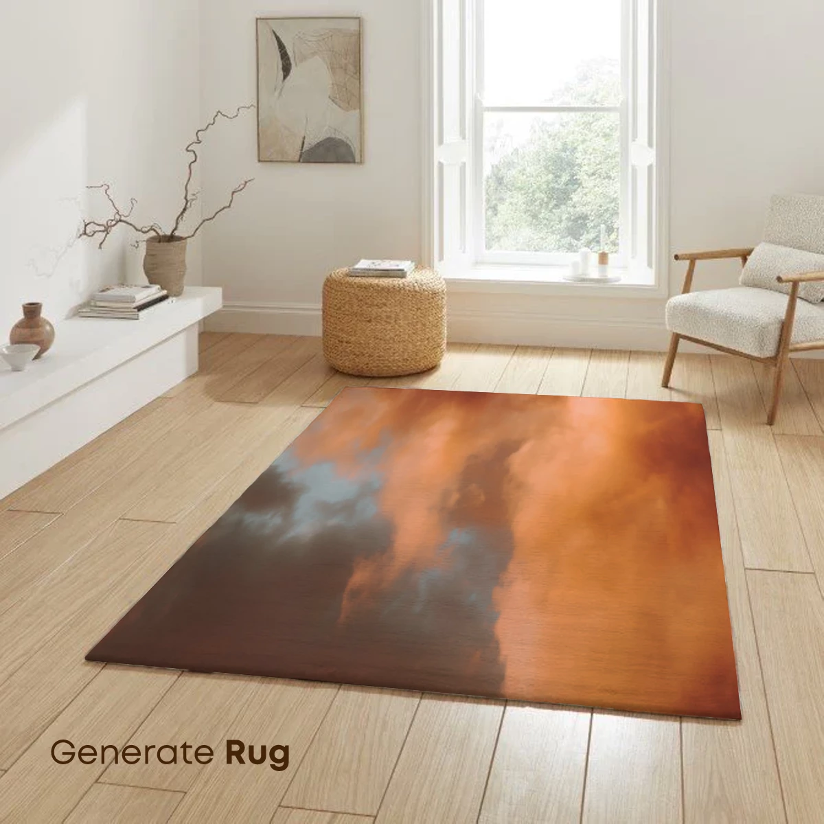 Crimson Clouds at Dusk: A Celestial Inferno - Image 6