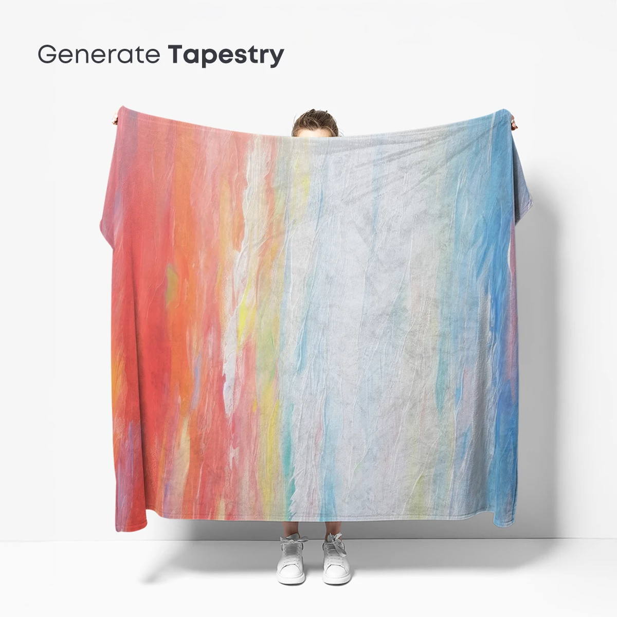 Abstract Symphony in Pastel Hues - Image 5