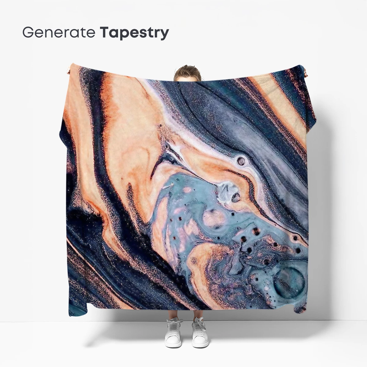 Fluid Dreamscape: Abstract Ink Fusion - Image 5