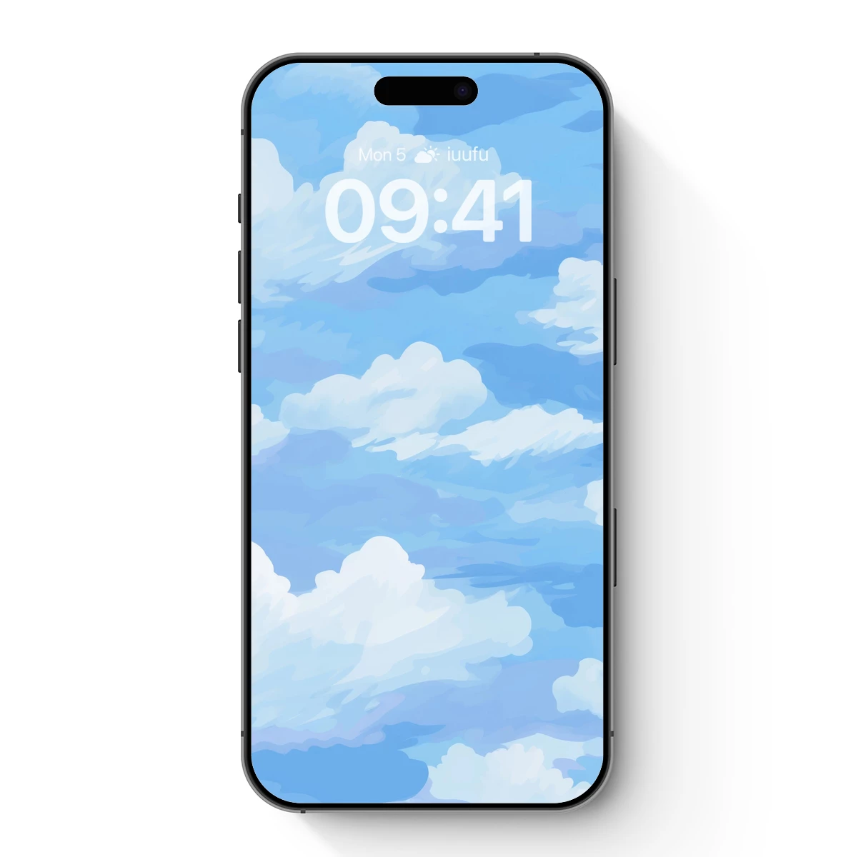 Ethereal Cloudscape: Soft Blues and White Fluff