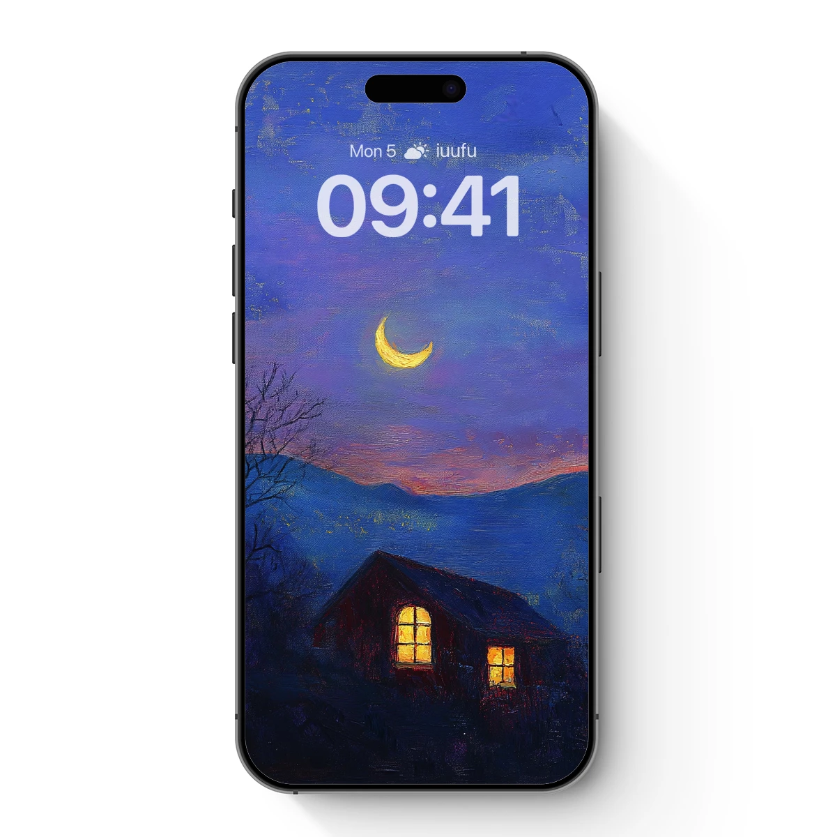 Crescent Moon Cabin Glow
