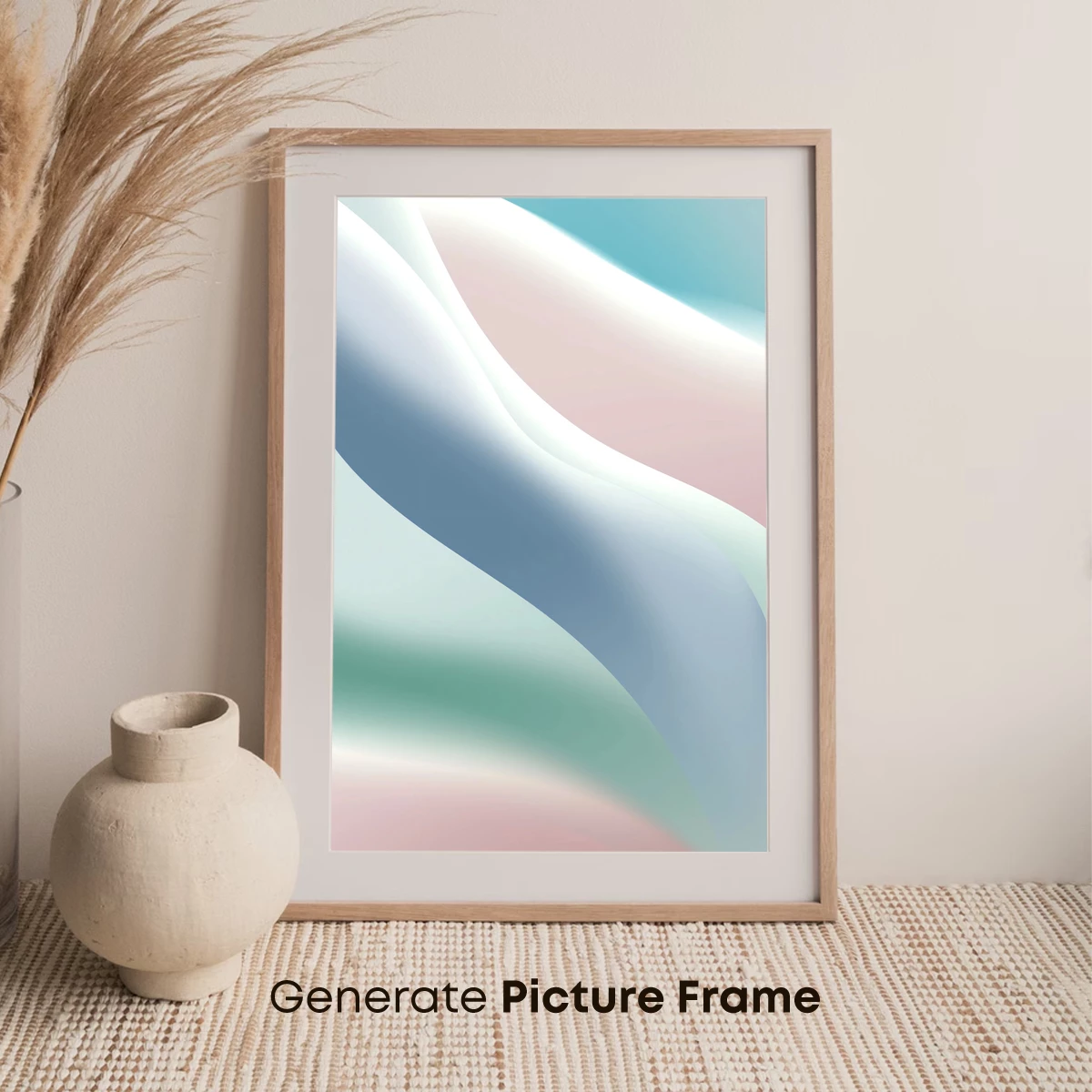 Ethereal Silk Waves: A Study in Pastel Elegance - Image 7