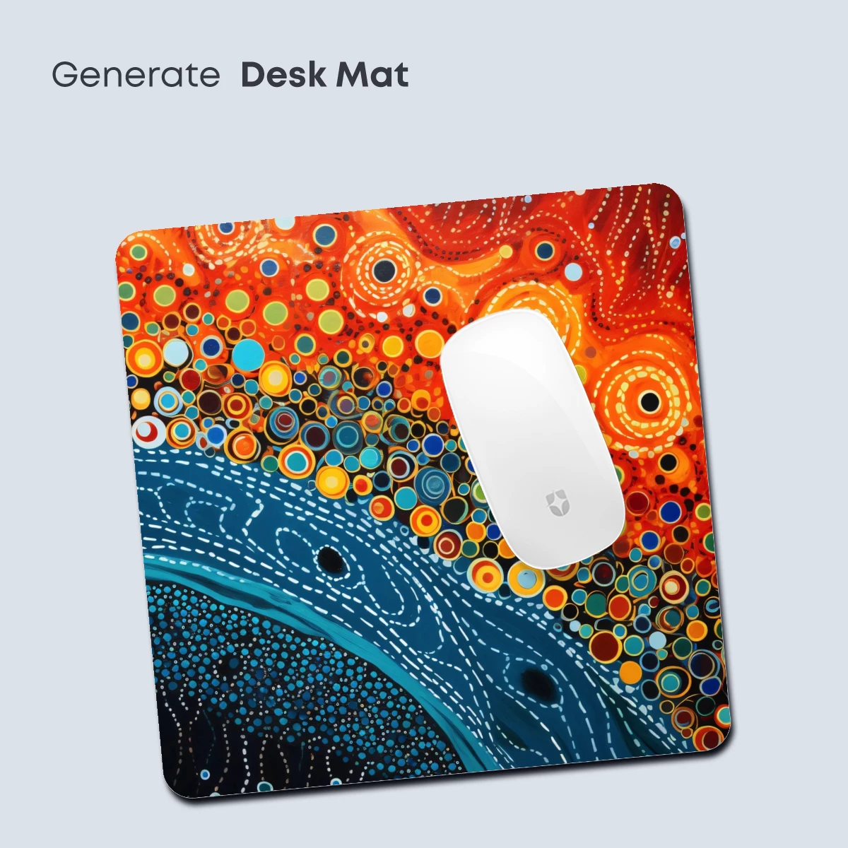 Aboriginal Dot Art: River of Life - Image 4