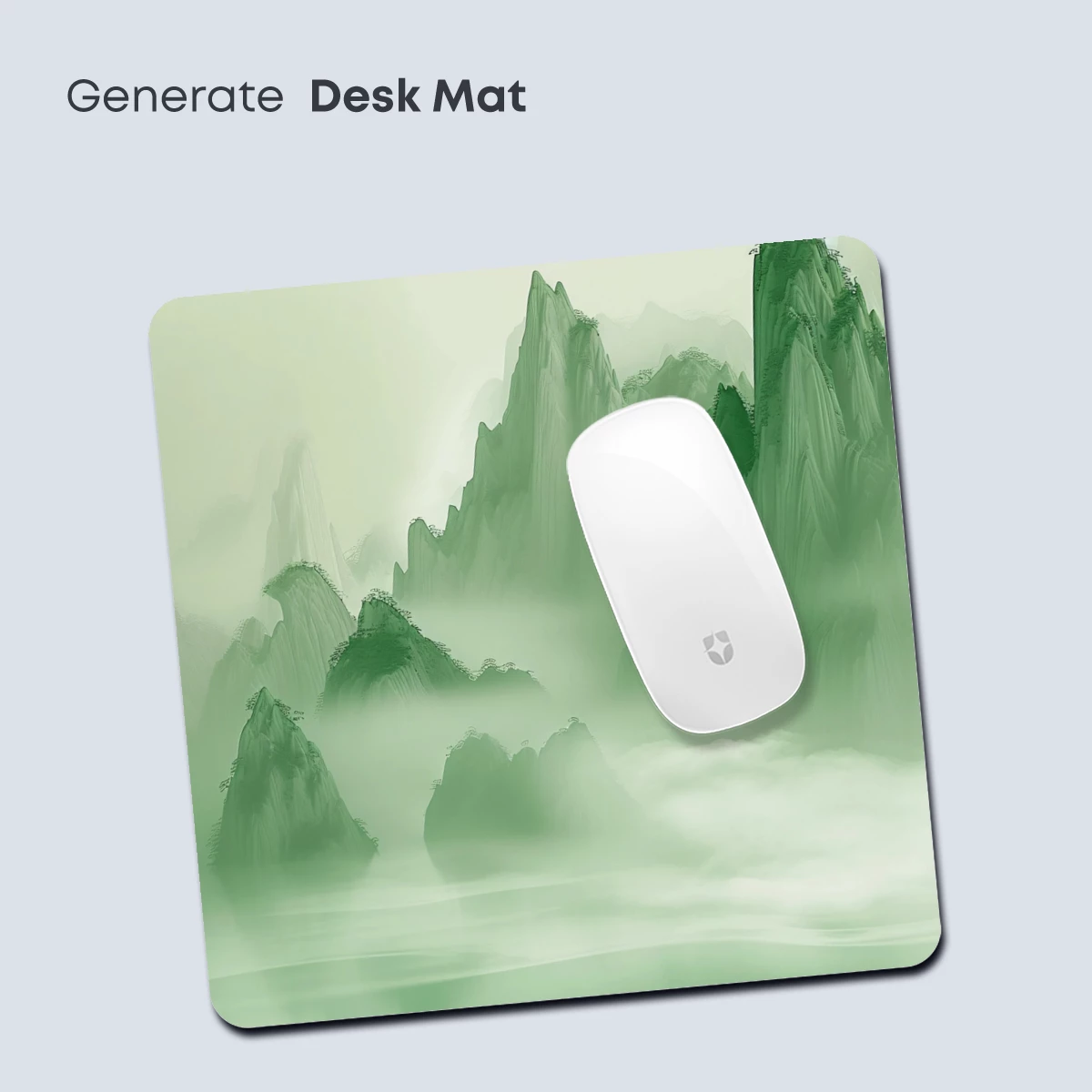 Misty Jade Peaks: A Serene Zen Landscape - Image 4