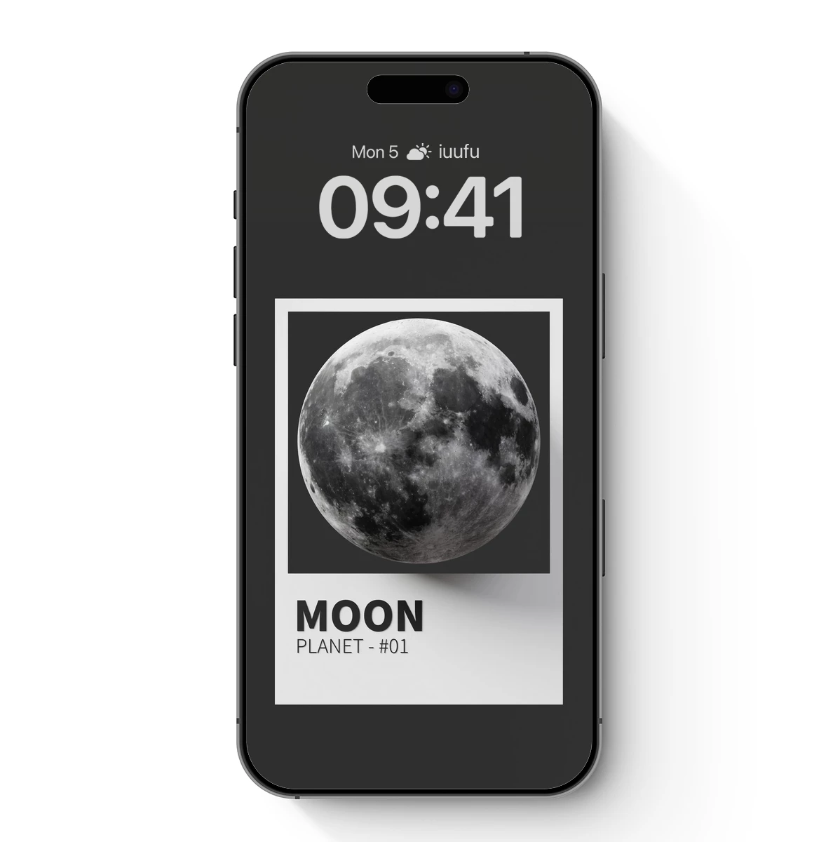 Lunar Elegance: Monochrome Moon Art