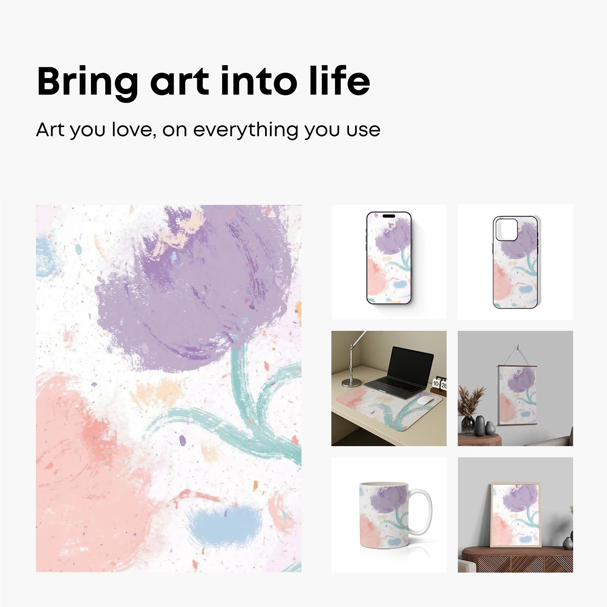 Pastel Brushstroke Symphony Pastel Brushstroke Symphony