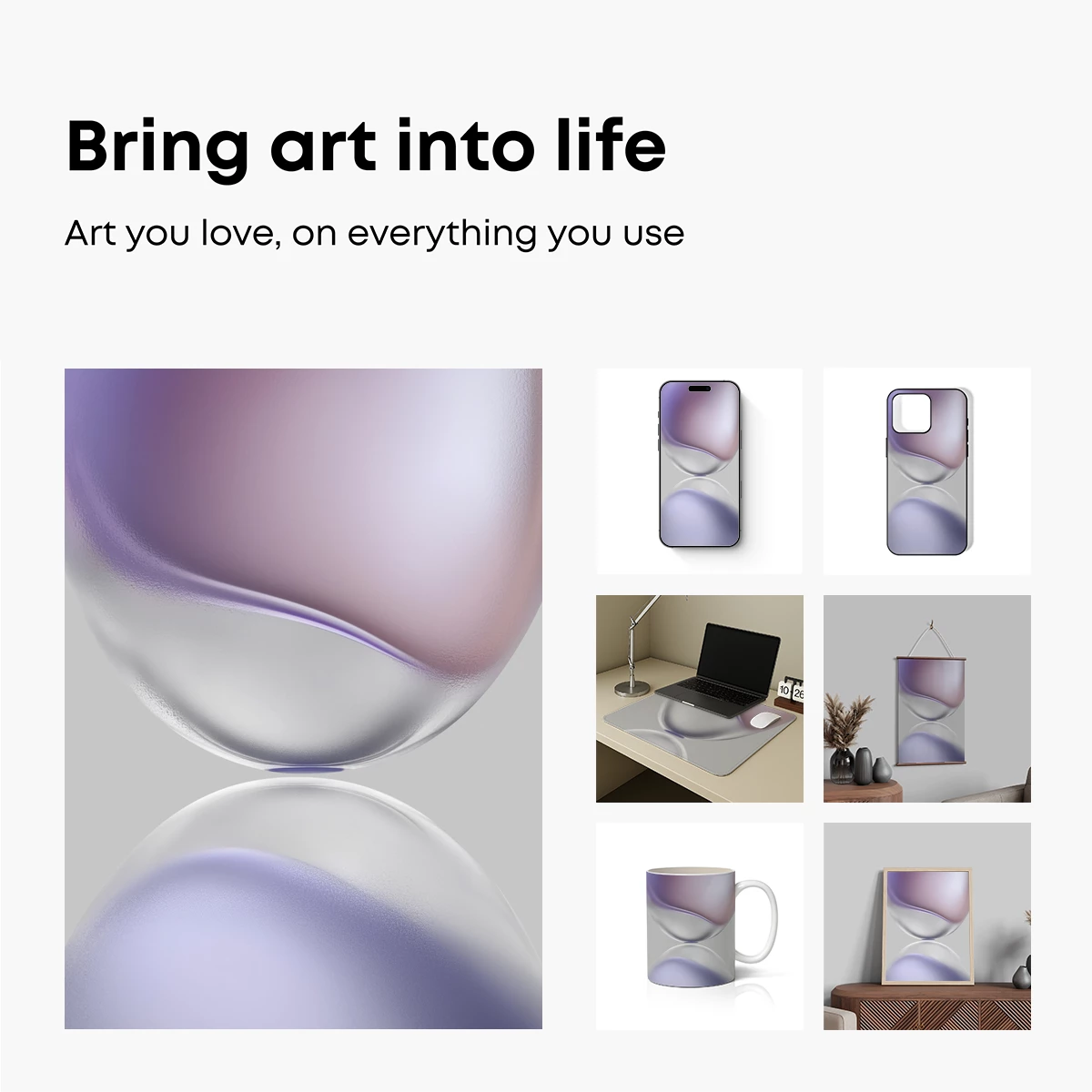 Ethereal Glass Spheres: A Study in Light and Reflection - Image 2