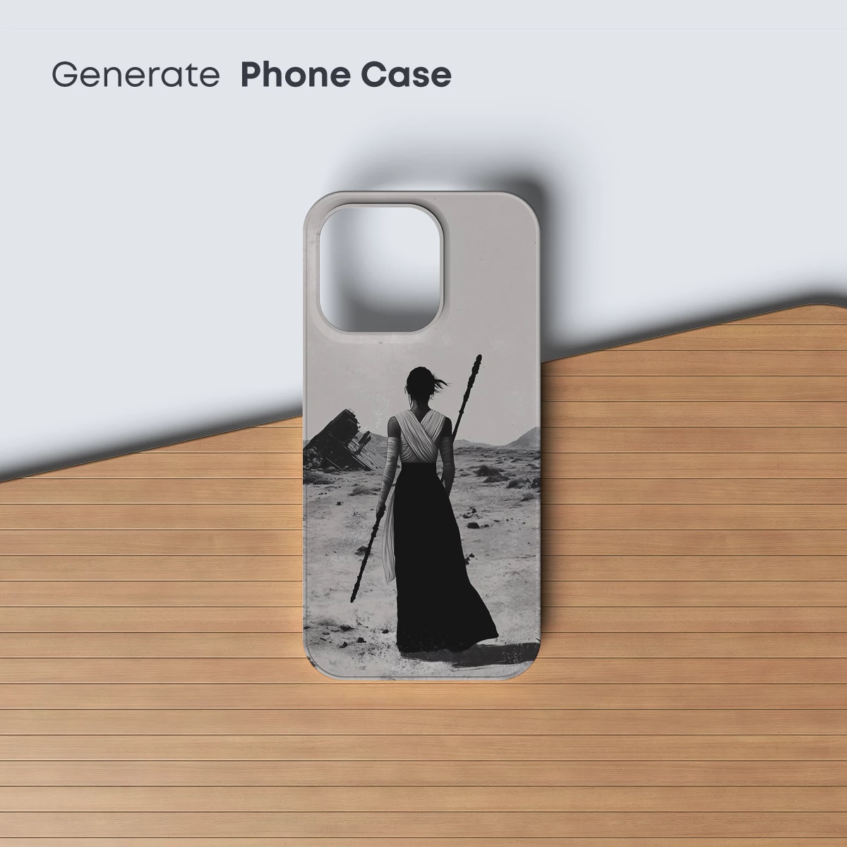 Desert Wanderer: Solitude and Strength - Image 3