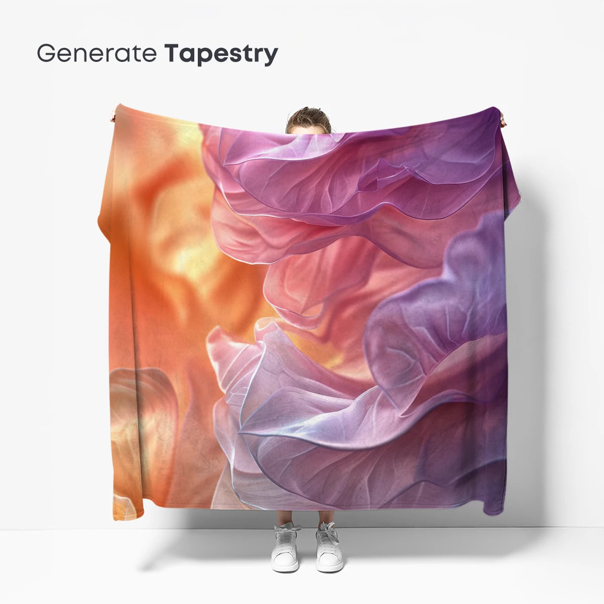 Ethereal Silk Symphony: Flowing Pastel Dreams - Image 5