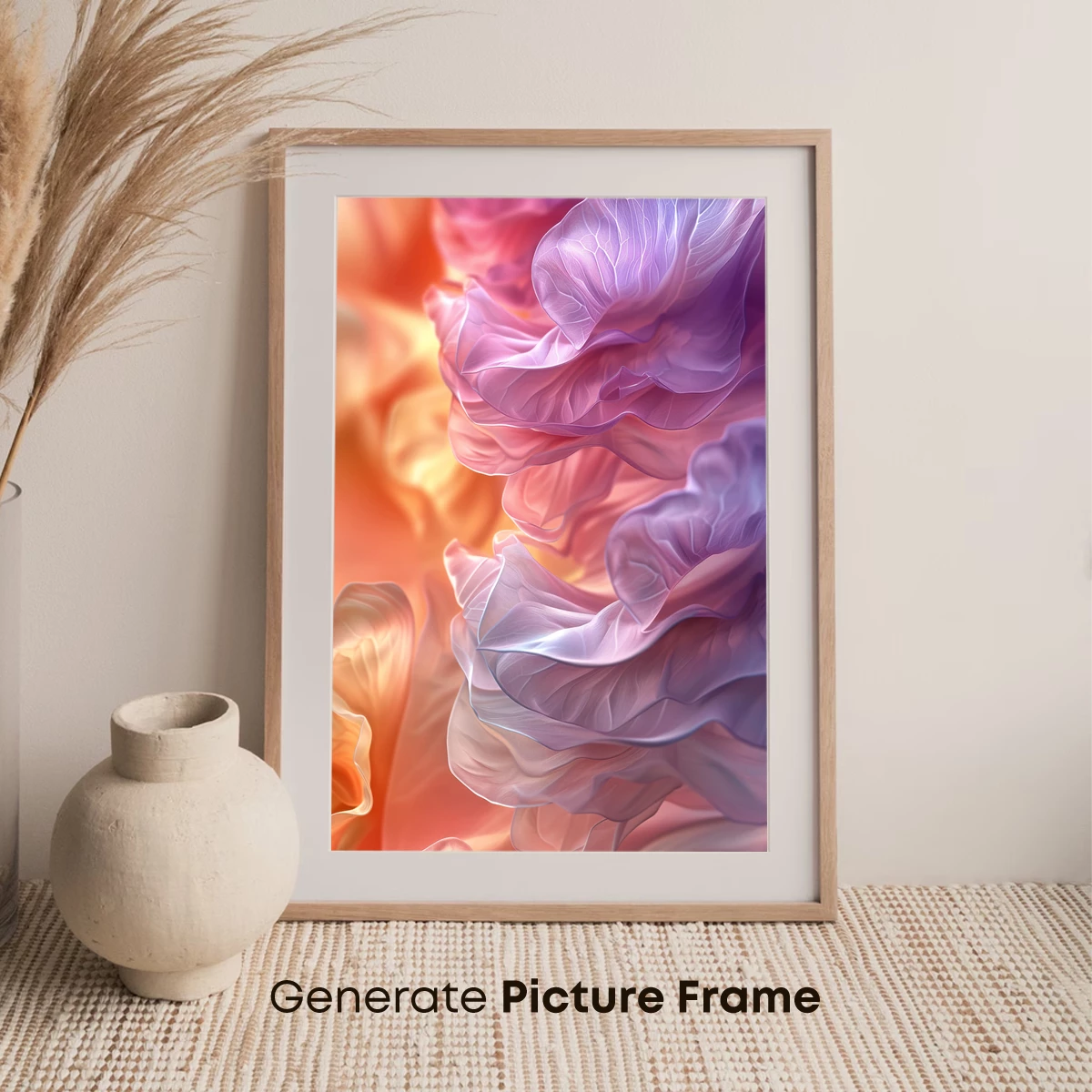 Ethereal Silk Symphony: Flowing Pastel Dreams - Image 7