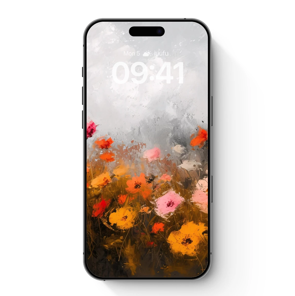 Impressionist Floral Symphony: Vibrant Meadow in Abstract Harmony